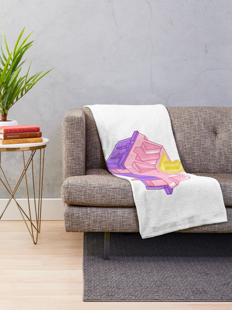 Thumbnail 2 of 6, Throw Blanket, Banana Split Switch designed and sold by MechMerchClub.