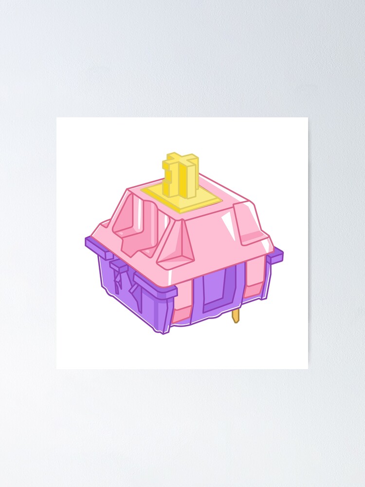 Thumbnail 1 of 3, Poster, Banana Split Switch designed and sold by MechMerchClub.
