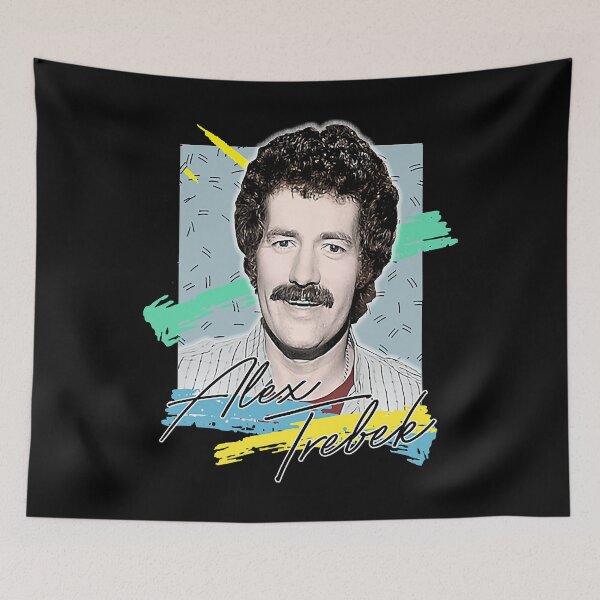 Item preview, Lover Gift Alex Trebek Retro Vintage Aesthetic Fan Design designed and sold by Quigley2006.