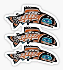 Upstream Swim Sticker