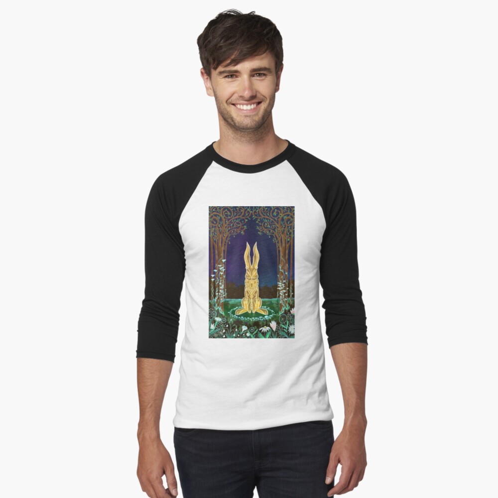 Item preview, Baseball ¾ Sleeve T-Shirt designed and sold by tinaschofield.