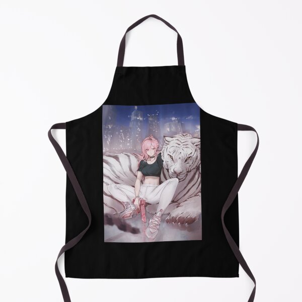 Item preview, Tiger and Girl Premium . designed and sold by comarmwseise.