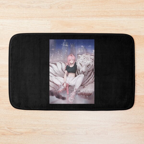 Item preview, Tiger and Girl Premium . designed and sold by comarmwseise.