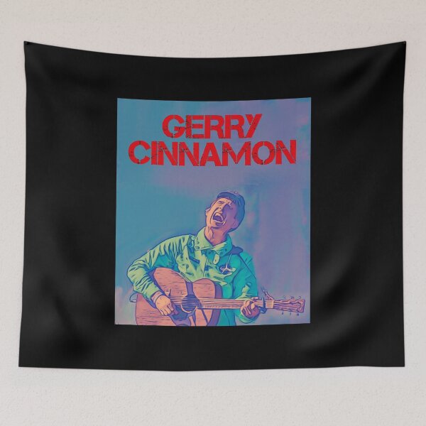 Item preview, Mens Funny Gerry Cinnamon Art Print Gift For Music Fans designed and sold by PansyOsinski56.