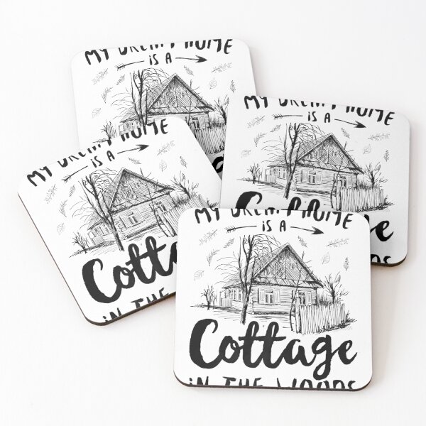 Item preview, Cottagecore Aesthetic My Dream Home Is Cottage In The Woods designed and sold by willhasket.
