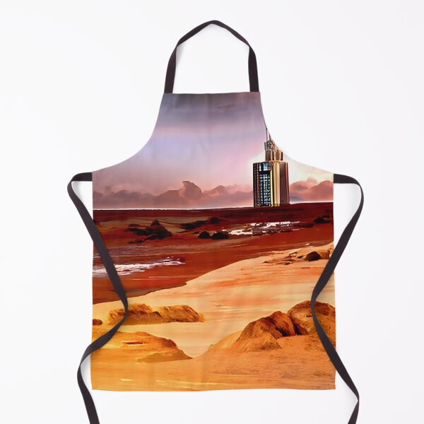 Item preview, Martian Canyon Hotel designed and sold by Icon Planet Art • Surrealist Realism Apparel & Homeware • Sam Blagburn.