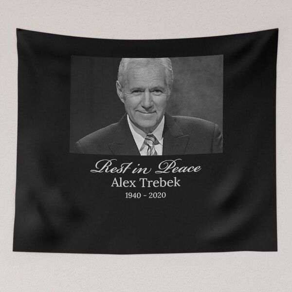 Item preview, Music Vintage Retro Rip Alex Trebek designed and sold by Quigley2006.