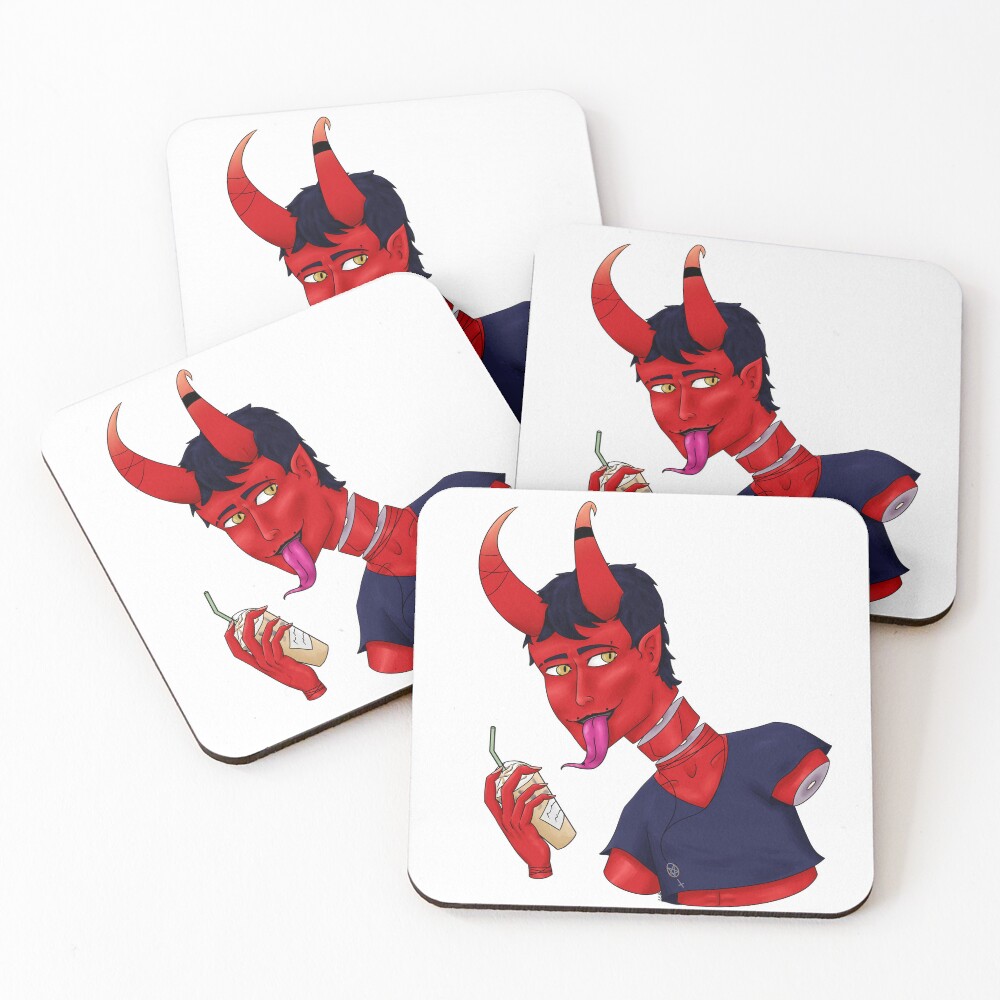 Item preview, Coasters (Set of 4) designed and sold by SamDrawsThings.