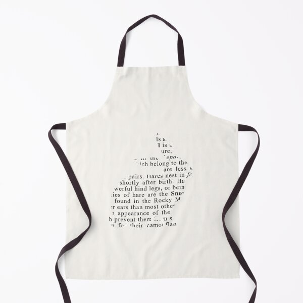 Item preview, Rabbit Silhouette with Words V1 designed and sold by PressedOak.