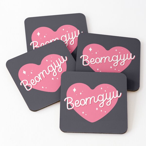 Item preview, TXT Beomgyu pink heart designed and sold by Morcawork.