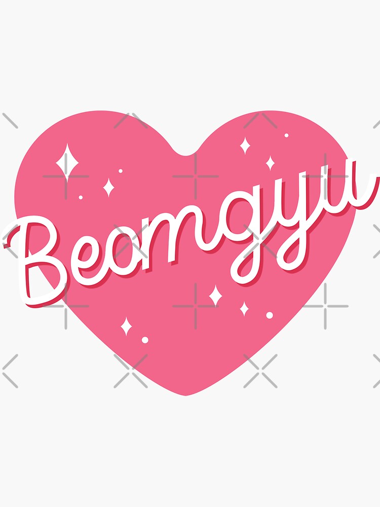 I LOVE BF BEOMGYU Pin for Sale by kuroost