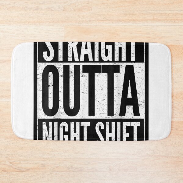 Item preview, Passion Straight Outta Night Shift Stronger designed and sold by OverbayStraight.
