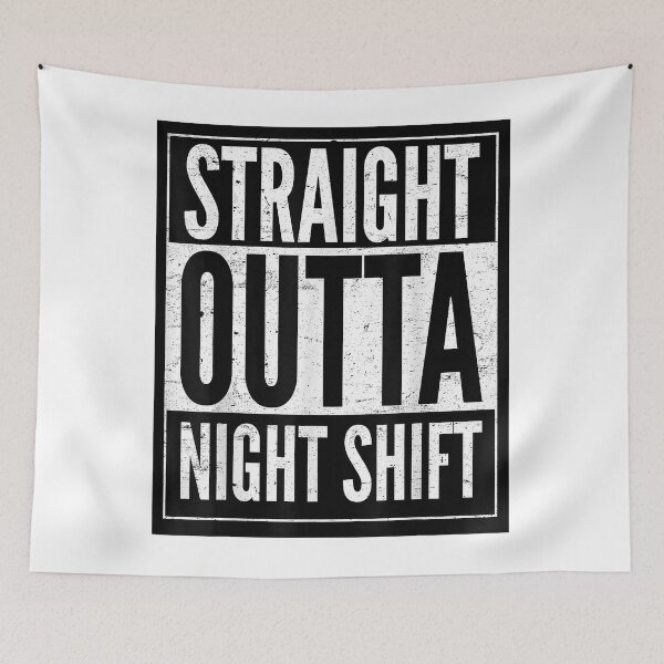 Item preview, Passion Straight Outta Night Shift Stronger designed and sold by OverbayStraight.