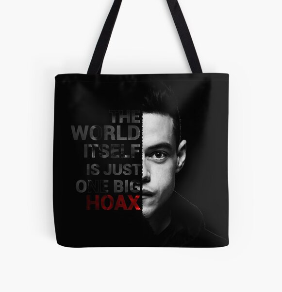 Tote Bag M Robot Citation D Elliot Par Widmore Redbubble