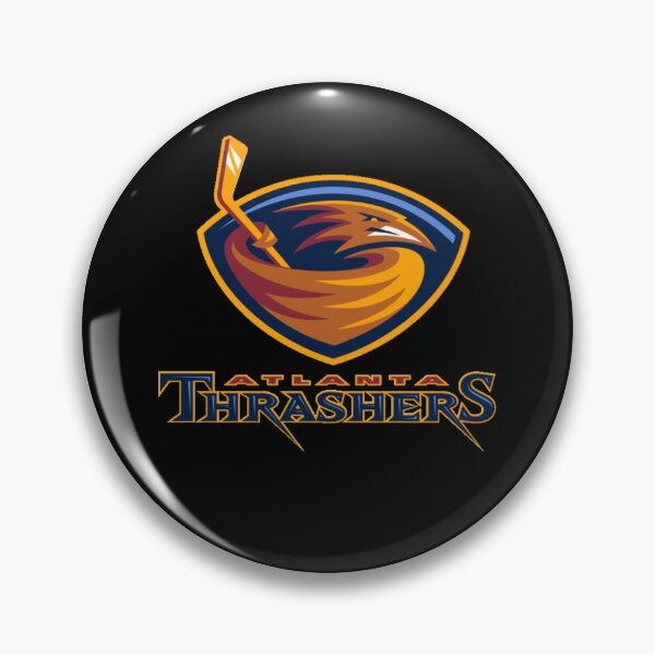 Item preview, Vintage Atlanta Hockey Retro Thrashers Sticker designed and sold by samirdari7.