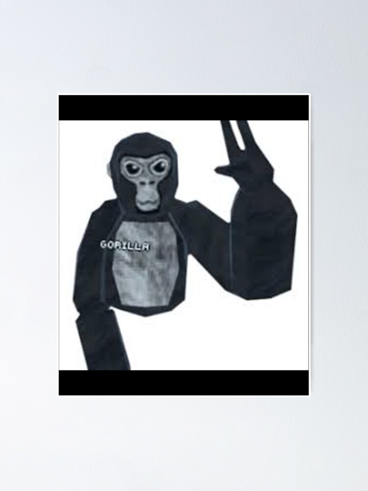 Gorilla Tag Mods Monkey  Poster for Sale by DecalicoDesign