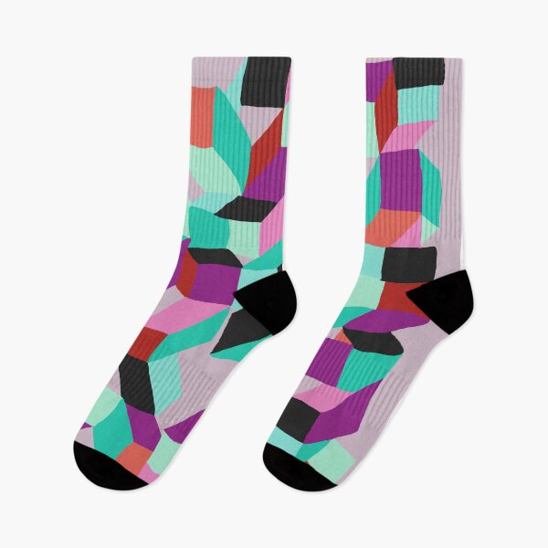 Item preview, Colour blocks (purples) designed and sold by pencilpepper.