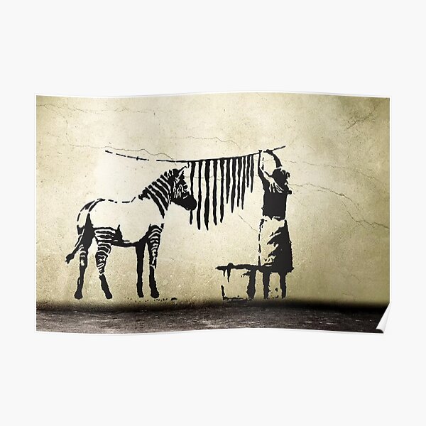 600px x 600px - Zebra Graffiti Posters for Sale | Redbubble