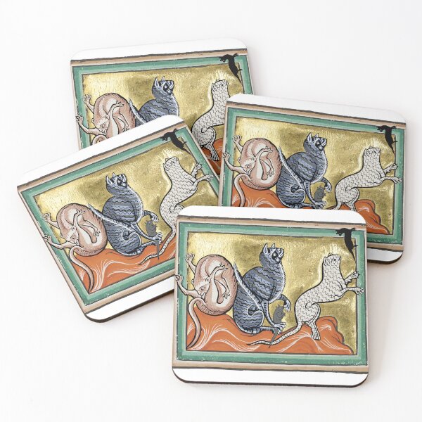 Item preview, Medieval Cats - being cats designed and sold by ebrawne.