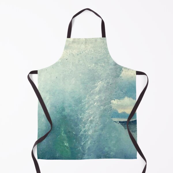Item preview, Big Wave Blue White designed and sold by nnprintdesign.