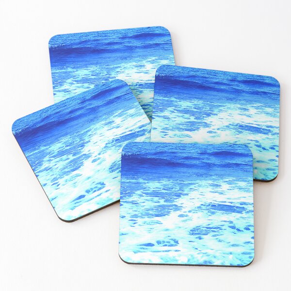 Item preview, Mediterranean Sea Blue Waves designed and sold by The Happiness Market .