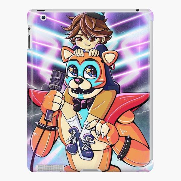 FNAF Gregory as Glamrock Freddy 5x7in Art Print -  Israel