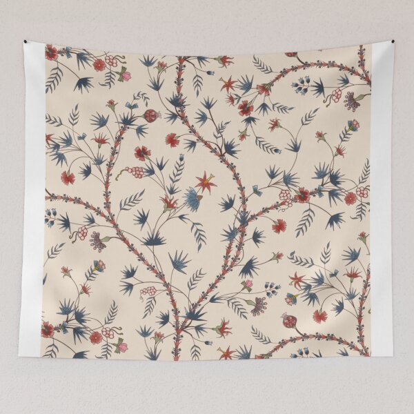Item preview, floral indian design designed and sold by kenma prints.