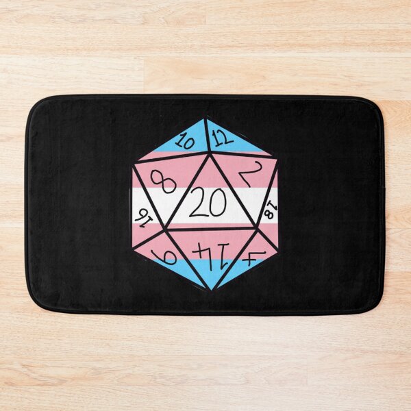 Item preview, Transgender Pride D20 Classic . designed and sold by rohnerxulesh.