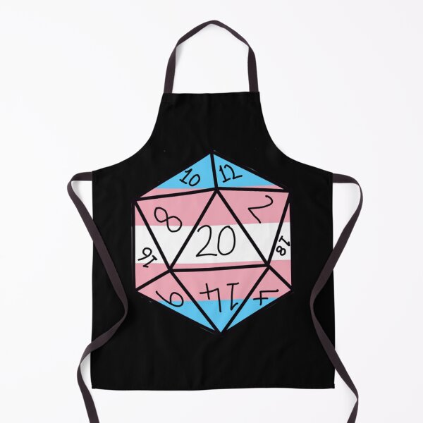 Item preview, Transgender Pride D20 Classic . designed and sold by rohnerxulesh.