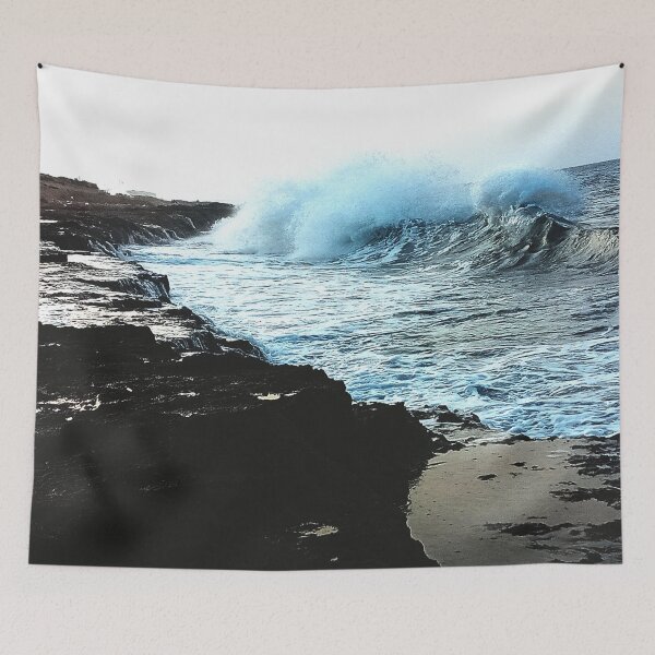 Item preview, Silver Gray Ocean Beauty designed and sold by The Happiness Market .