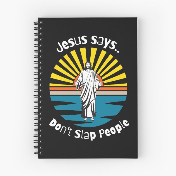 Item preview, Funny Jesus T-shirt , Jesus Says , Don't Slap People  designed and sold by hausofbutterfly.
