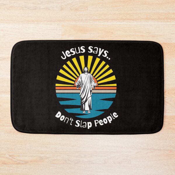Item preview, Funny Jesus T-shirt , Jesus Says , Don't Slap People  designed and sold by hausofbutterfly.