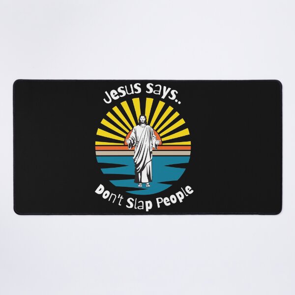 Item preview, Funny Jesus T-shirt , Jesus Says , Don't Slap People  designed and sold by hausofbutterfly.