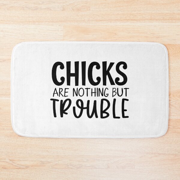 Item preview, Chicks are Nothing but Trouble Happy Easter designed and sold by miraipa.