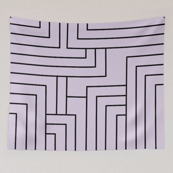 Item preview, Minimalist Line Art Simple & Cute Pastel Purple designed and sold by scorpiolane.