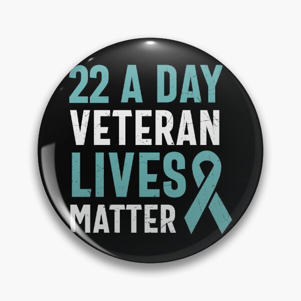 Item preview, 22 a day veteran lives matter designed and sold by pnkpopcorn.