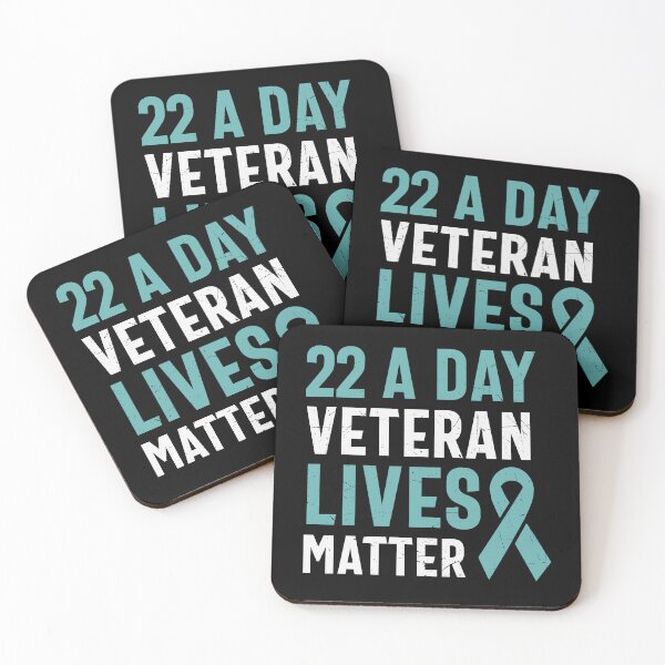 Item preview, 22 a day veteran lives matter designed and sold by pnkpopcorn.