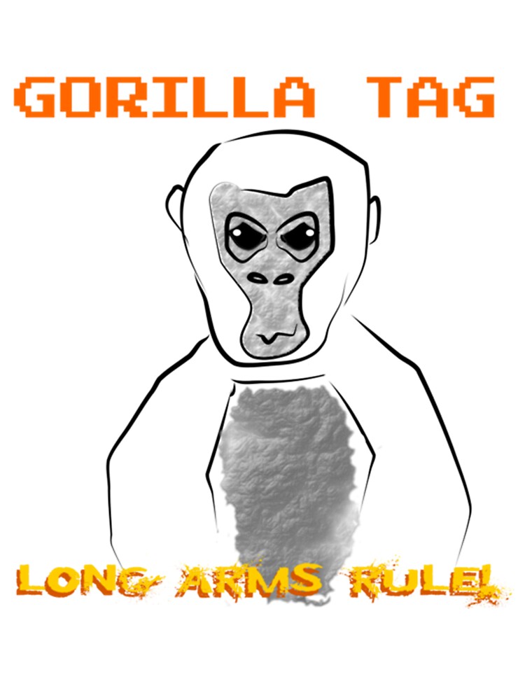 Gorilla tag drawing of my gorilla. Still a WIP I don't think I