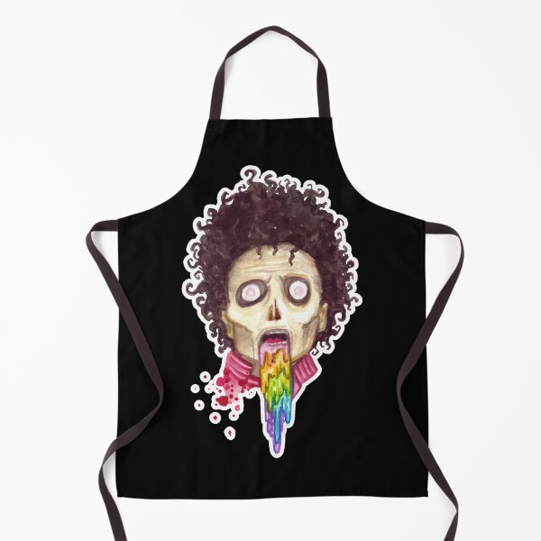 Item preview, Retro 80s Spooky Zombie LGBTQIA Gay Pride designed and sold by GrynszpanDezign.
