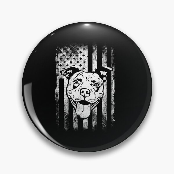 Item preview, Patriotic Pitbull American Flag Dog Lover designed and sold by PerkinsAarav.