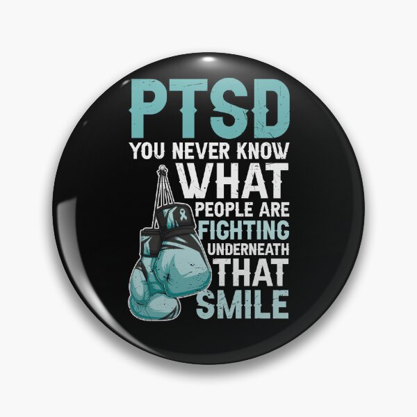 Item preview, PTSD you never know what people are fighting underneath that smile designed and sold by pnkpopcorn.
