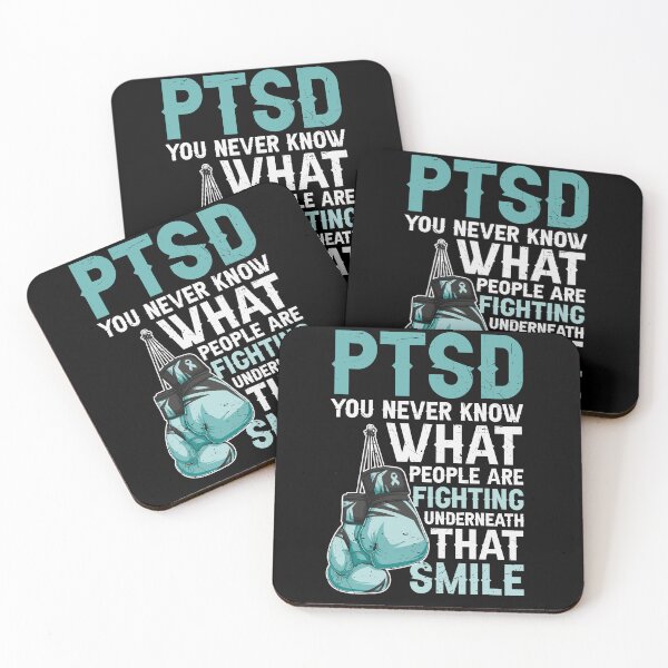 Item preview, PTSD you never know what people are fighting underneath that smile designed and sold by pnkpopcorn.