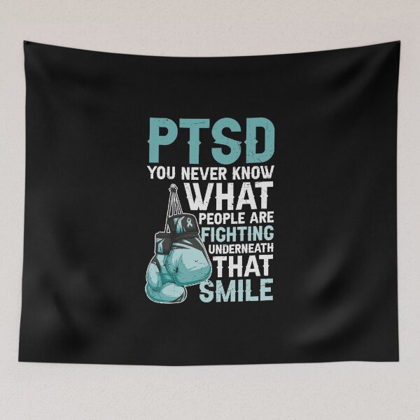 Item preview, PTSD you never know what people are fighting underneath that smile designed and sold by pnkpopcorn.