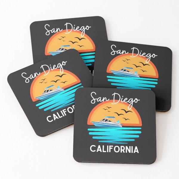 Item preview, San Diego California  designed and sold by RedSparkle.