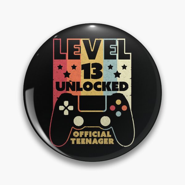 Item preview, 13th Birthday Print. Level 13 Unlocked, Official designed and sold by DinasaKimine.