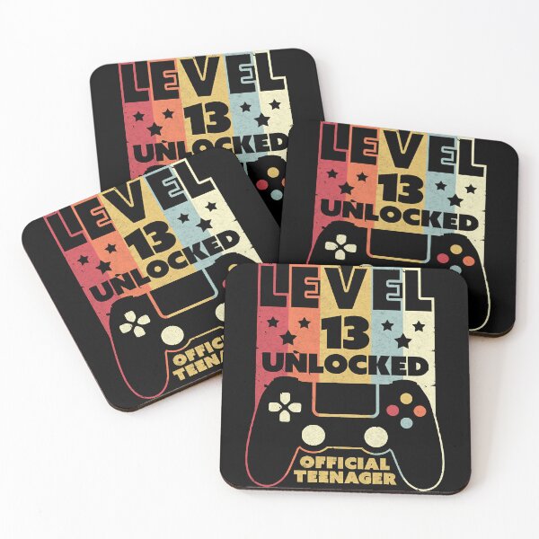 Item preview, 13th Birthday Print. Level 13 Unlocked, Official designed and sold by DinasaKimine.