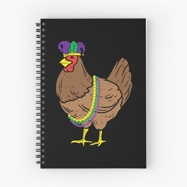Item preview, Jester Chicken Beads Mardi Gras Funny Chickens Farming Chickens designed and sold by davetmccall.