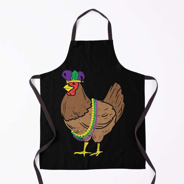 Item preview, Jester Chicken Beads Mardi Gras Funny Chickens Farming Chickens designed and sold by davetmccall.