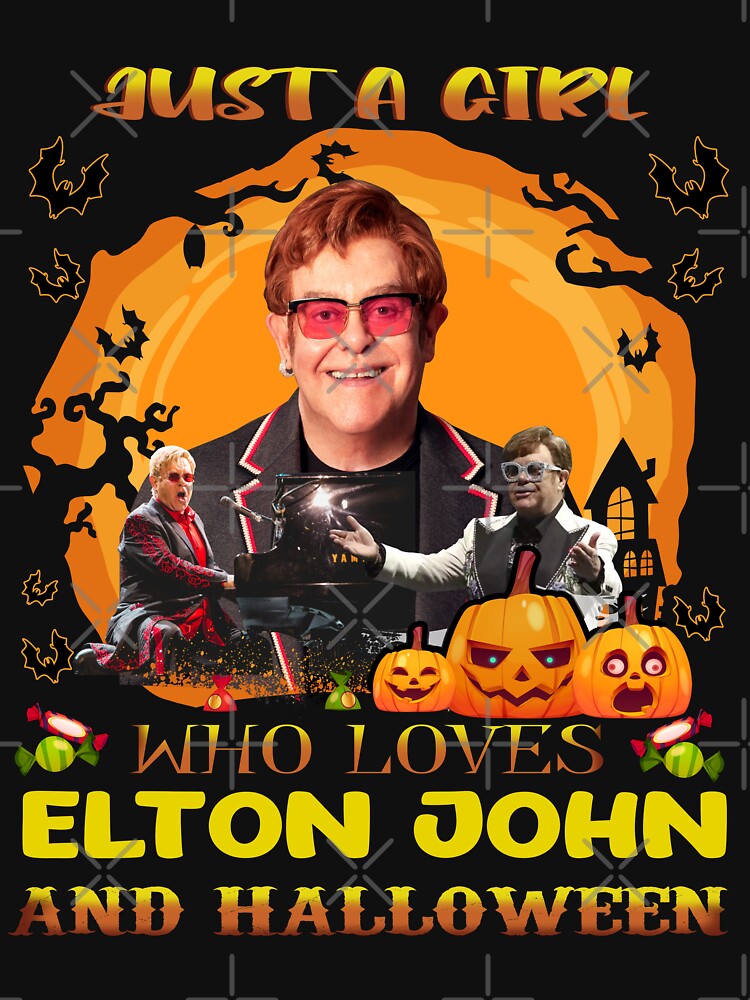 Discover Just A Girl Who Loves John And Halloween Classic T-Shirt