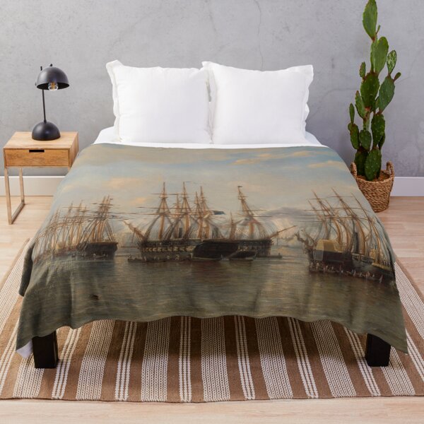 Item preview, off the coast Jacob Eduard van Heemskerck van Beest 1864, maritime sailing ships designed and sold by Mauswohn.